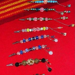 Credit card grabbers / Roach clips are handmade. One of kind.